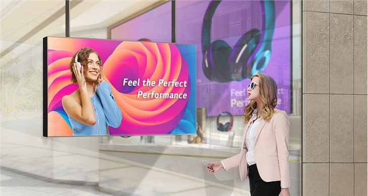 49 Inch high brightness window facing display