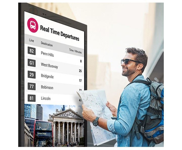 65 Inch Outdoor Sunlight Readable Digital Signage