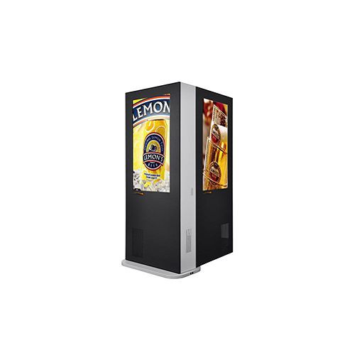 High Brightness Vertical Double Sided Digital Totem